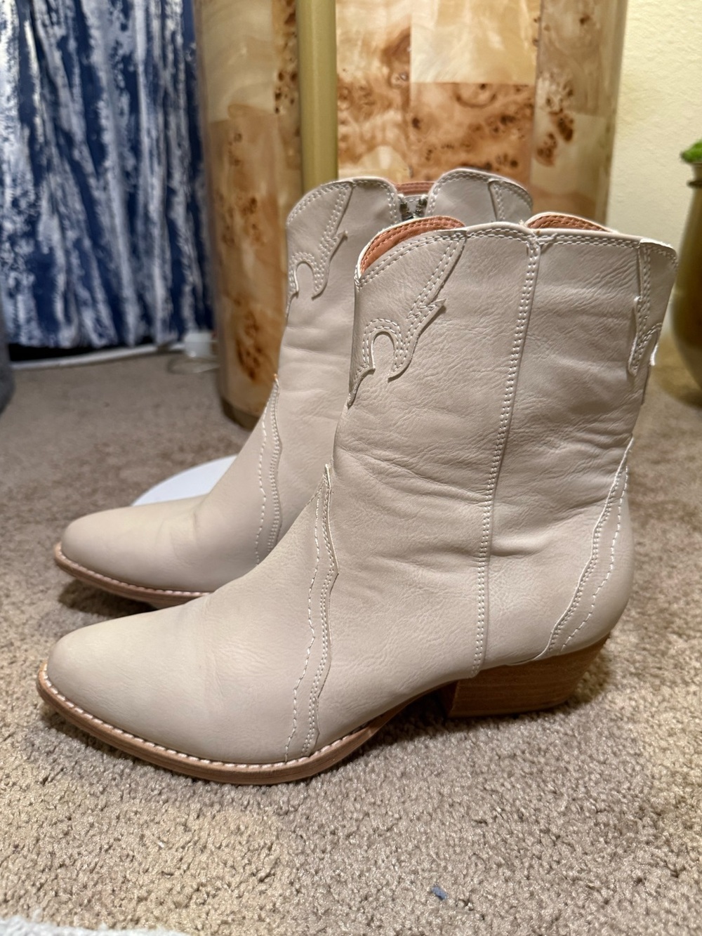 Ccocci Ramsey Weatern Boot Beige/Tan/Neutral 7.5